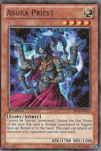 Asura Priest [BP01-EN125] Starfoil Rare | Dragon's Lair Comics and Fantasy Houston TX