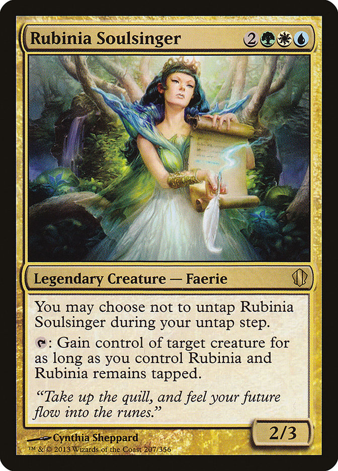 Rubinia Soulsinger [Commander 2013] | Dragon's Lair Comics and Fantasy Houston TX