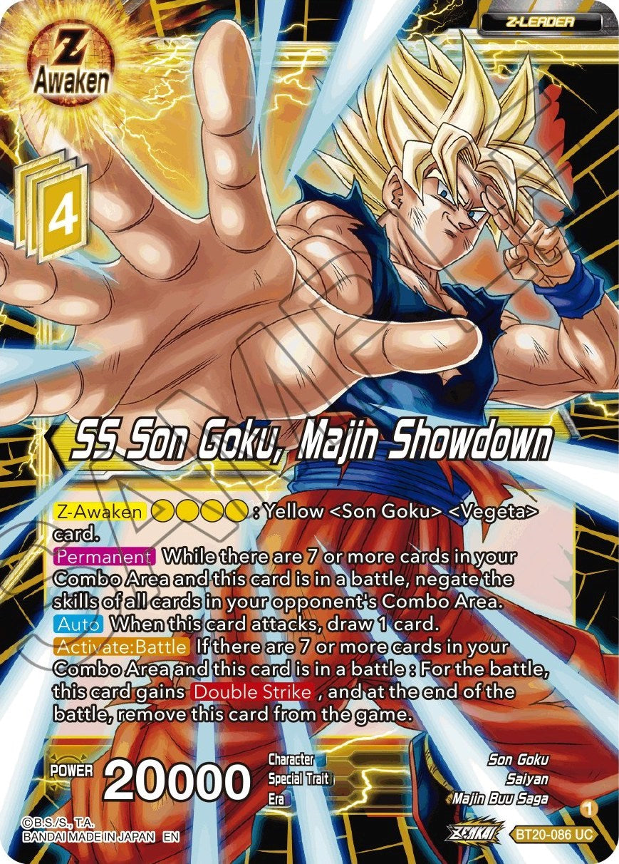 SS Son Goku, Majin Showdown (BT20-086) [Power Absorbed] | Dragon's Lair Comics and Fantasy Houston TX