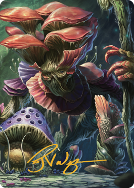 Myconid Spore Tender Art Card (Gold-Stamped Signature) [Commander Legends: Battle for Baldur's Gate Art Series] | Dragon's Lair Comics and Fantasy Houston TX