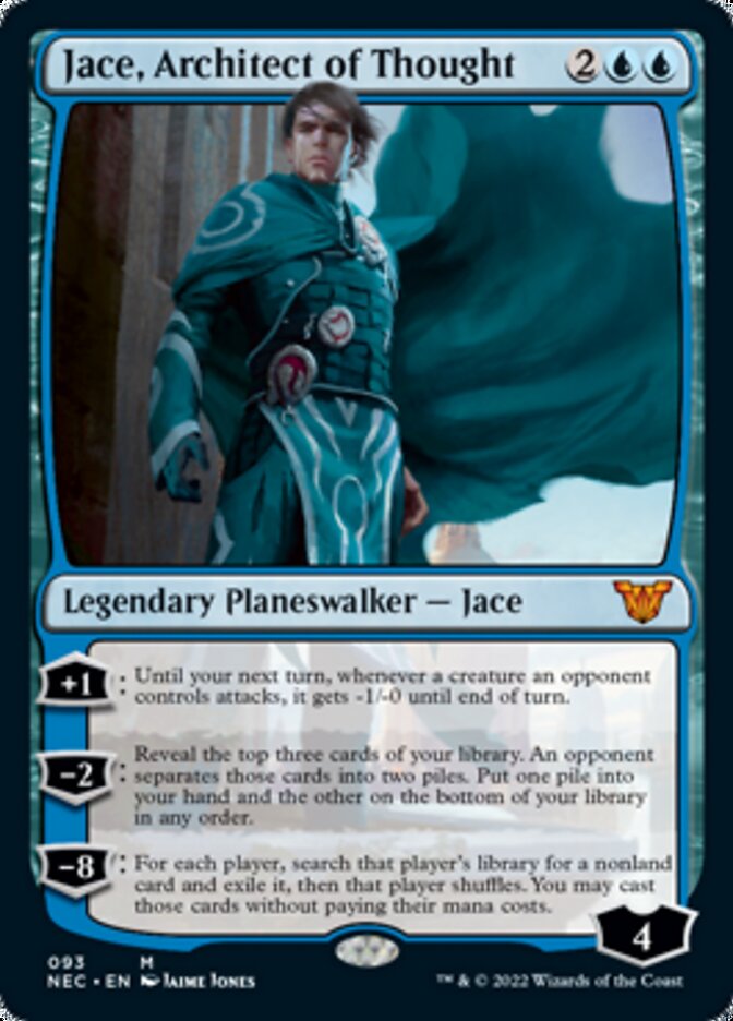 Jace, Architect of Thought [Kamigawa: Neon Dynasty Commander] | Dragon's Lair Comics and Fantasy Houston TX