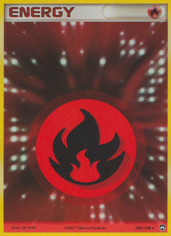 Fire Energy (104/108) [EX: Power Keepers] | Dragon's Lair Comics and Fantasy Houston TX