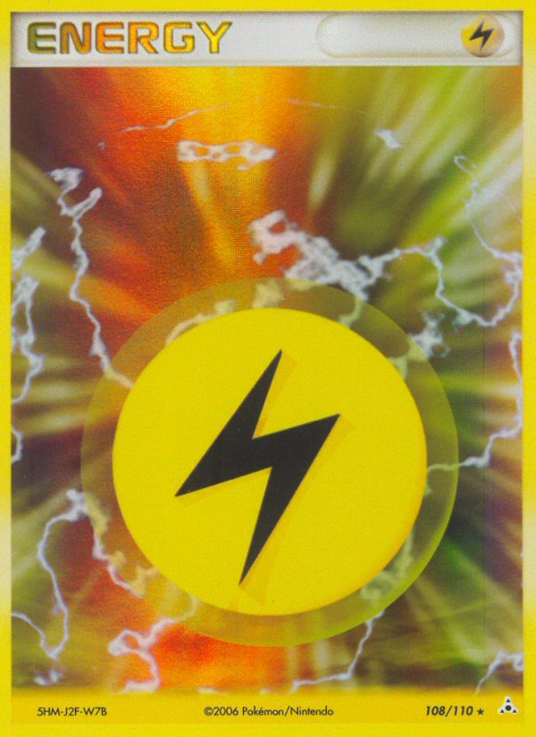 Lightning Energy (108/110) [EX: Holon Phantoms] | Dragon's Lair Comics and Fantasy Houston TX