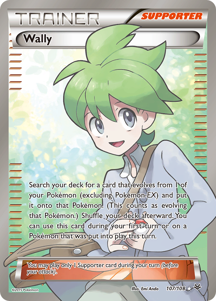 Wally (107/108) [XY: Roaring Skies] | Dragon's Lair Comics and Fantasy Houston TX