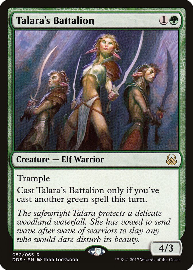 Talara's Battalion [Duel Decks: Mind vs. Might] | Dragon's Lair Comics and Fantasy Houston TX