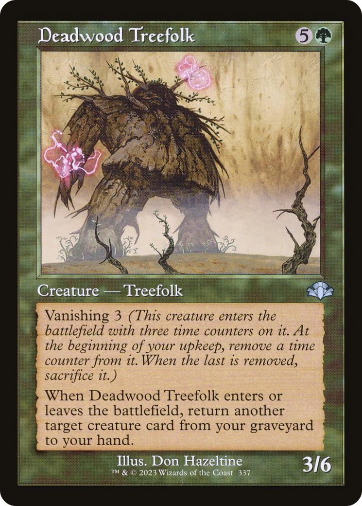 Deadwood Treefolk (Retro) [Dominaria Remastered] | Dragon's Lair Comics and Fantasy Houston TX