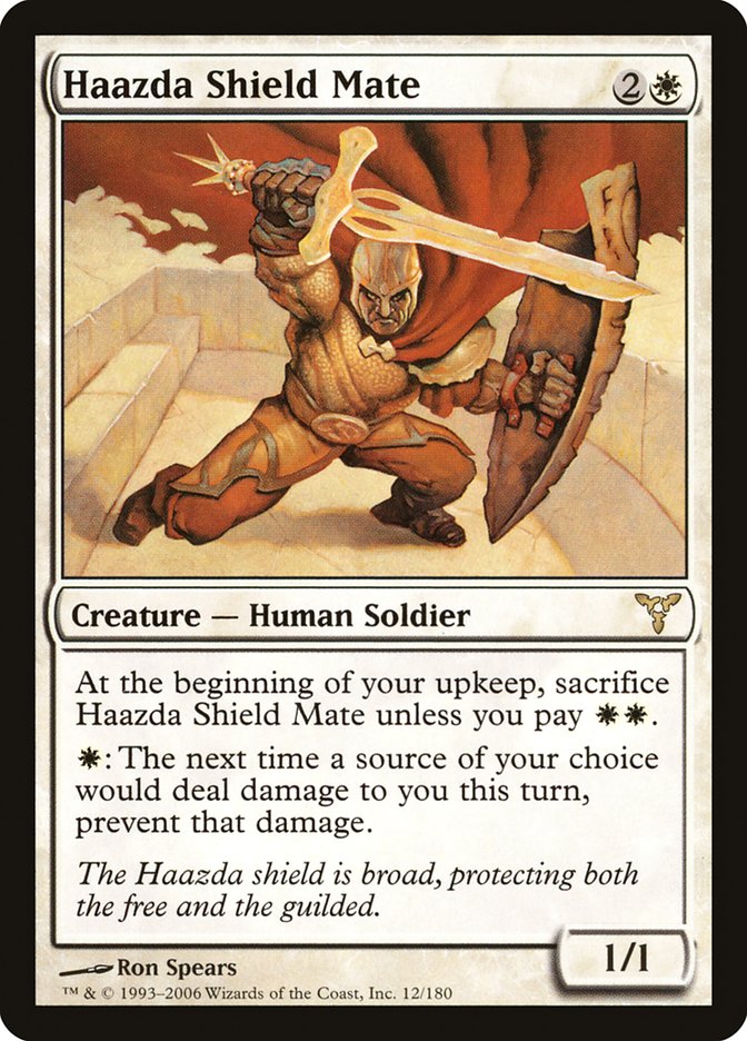 Haazda Shield Mate [Dissension] | Dragon's Lair Comics and Fantasy Houston TX