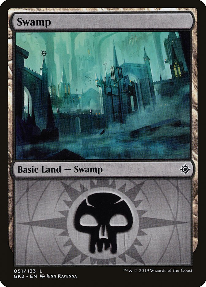 Swamp (51) [Ravnica Allegiance Guild Kit] | Dragon's Lair Comics and Fantasy Houston TX