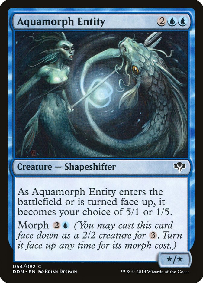 Aquamorph Entity [Duel Decks: Speed vs. Cunning] | Dragon's Lair Comics and Fantasy Houston TX