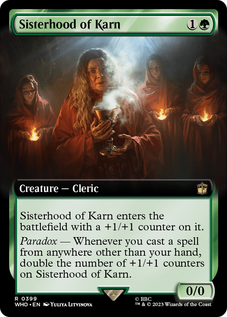 Sisterhood of Karn (Extended Art) [Doctor Who] | Dragon's Lair Comics and Fantasy Houston TX