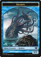 Kraken // Zombie (011/036) Double-Sided Token [Commander 2014 Tokens] | Dragon's Lair Comics and Fantasy Houston TX