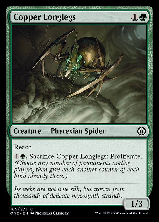 Copper Longlegs [Phyrexia: All Will Be One] | Dragon's Lair Comics and Fantasy Houston TX