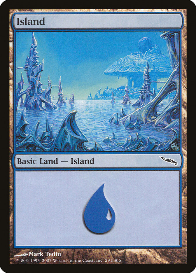 Island (291) [Mirrodin] | Dragon's Lair Comics and Fantasy Houston TX