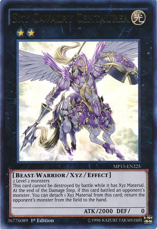 Sky Cavalry Centaurea [MP15-EN225] Ultra Rare | Dragon's Lair Comics and Fantasy Houston TX