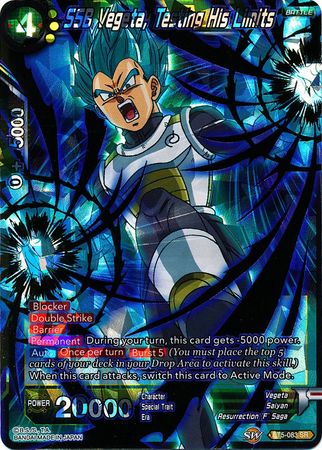 SSB Vegeta, Testing His Limits (BT5-083) [Miraculous Revival] | Dragon's Lair Comics and Fantasy Houston TX