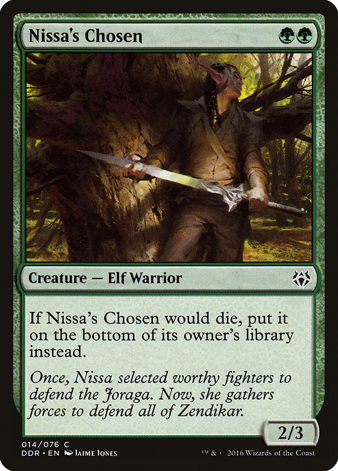 Nissa's Chosen [Duel Decks: Nissa vs. Ob Nixilis] | Dragon's Lair Comics and Fantasy Houston TX