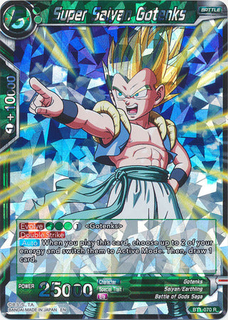 Super Saiyan Gotenks (Shatterfoil) (BT1-070) [Dragon Brawl] | Dragon's Lair Comics and Fantasy Houston TX