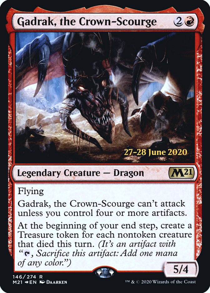 Gadrak, the Crown-Scourge [Core Set 2021 Prerelease Promos] | Dragon's Lair Comics and Fantasy Houston TX