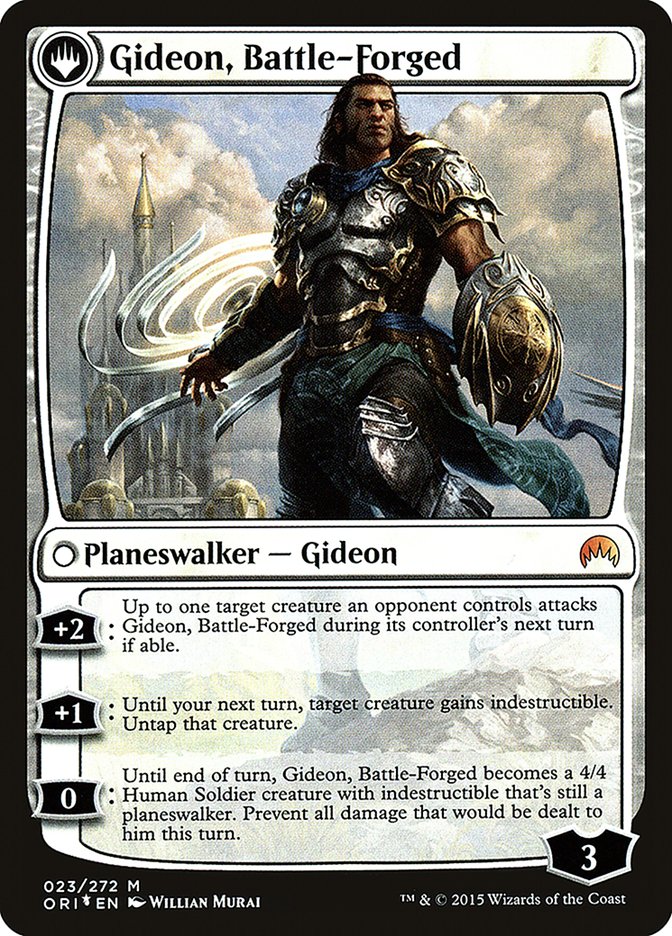 Kytheon, Hero of Akros // Gideon, Battle-Forged [Magic Origins Prerelease Promos] | Dragon's Lair Comics and Fantasy Houston TX