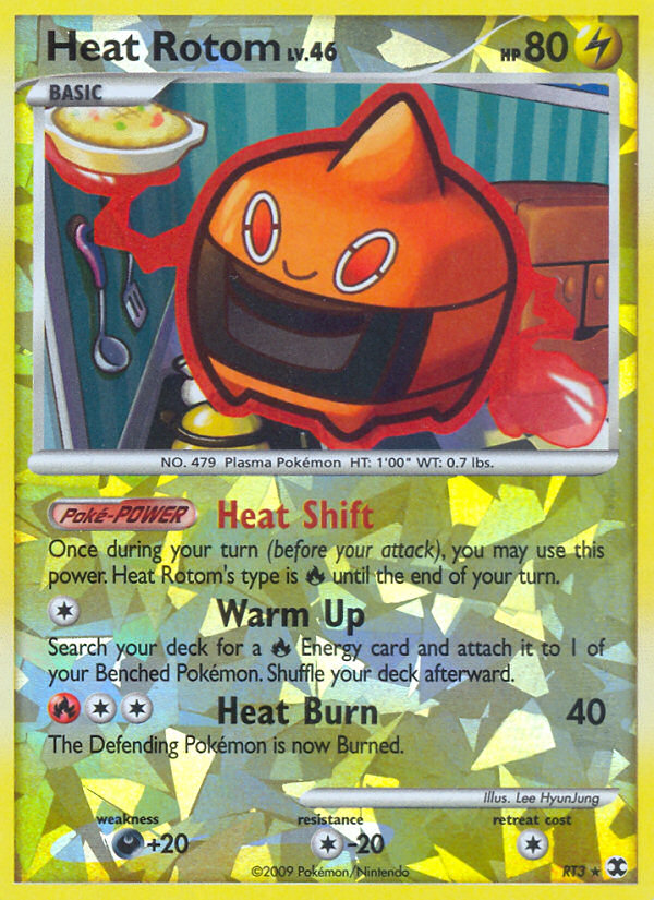 Heat Rotom (RT3) [Platinum: Rising Rivals] | Dragon's Lair Comics and Fantasy Houston TX