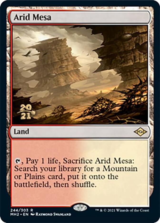 Arid Mesa [Modern Horizons 2 Prerelease Promos] | Dragon's Lair Comics and Fantasy Houston TX