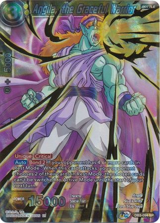 Angila, the Graceful Warrior (DB3-094) [Giant Force] | Dragon's Lair Comics and Fantasy Houston TX