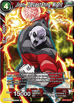 Jiren, Devastating Might (BT14-016) [Cross Spirits] | Dragon's Lair Comics and Fantasy Houston TX