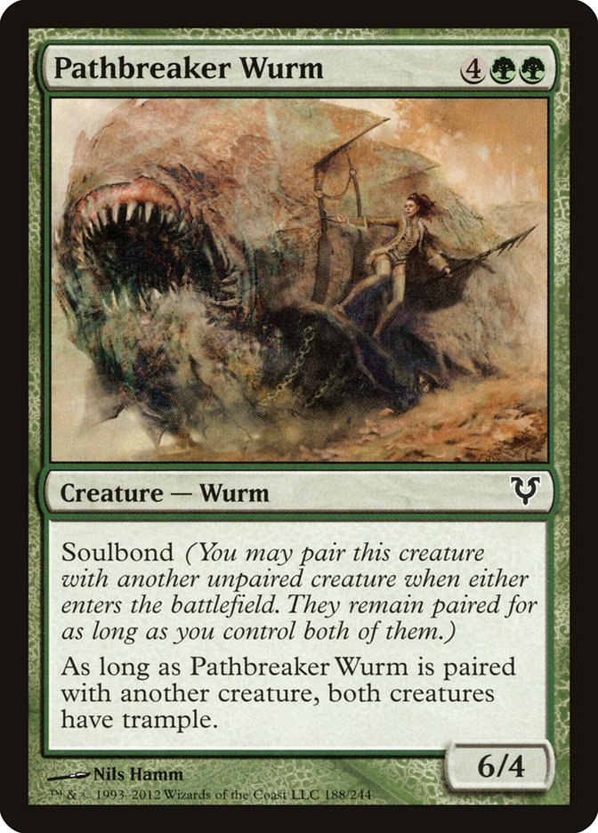 Pathbreaker Wurm [Avacyn Restored] | Dragon's Lair Comics and Fantasy Houston TX