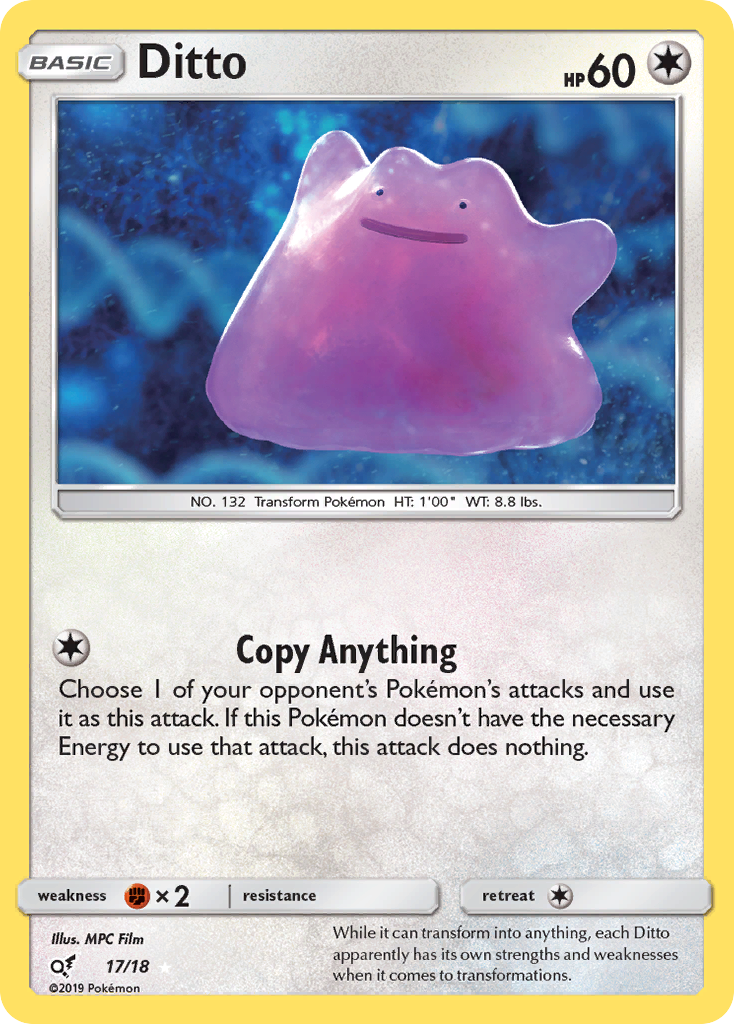 Ditto (17/18) [Sun & Moon: Detective Pikachu] | Dragon's Lair Comics and Fantasy Houston TX