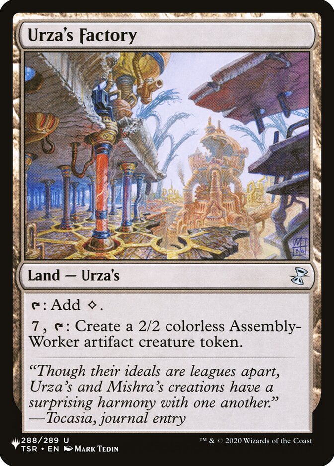 Urza's Factory [The List] | Dragon's Lair Comics and Fantasy Houston TX