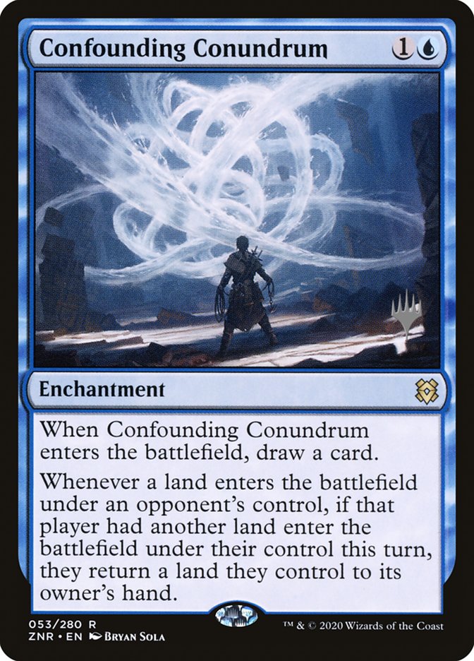 Confounding Conundrum (Promo Pack) [Zendikar Rising Promos] | Dragon's Lair Comics and Fantasy Houston TX