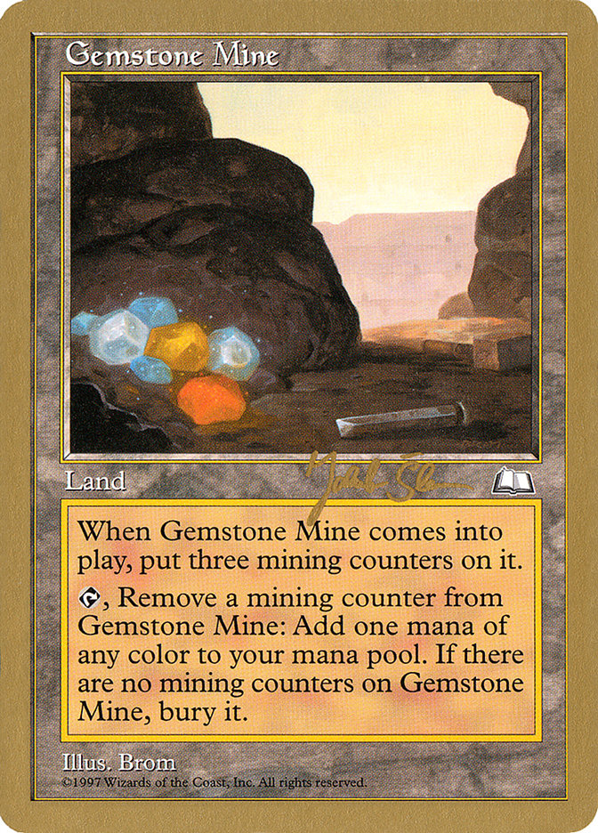 Gemstone Mine (Jakub Slemr) [World Championship Decks 1997] | Dragon's Lair Comics and Fantasy Houston TX