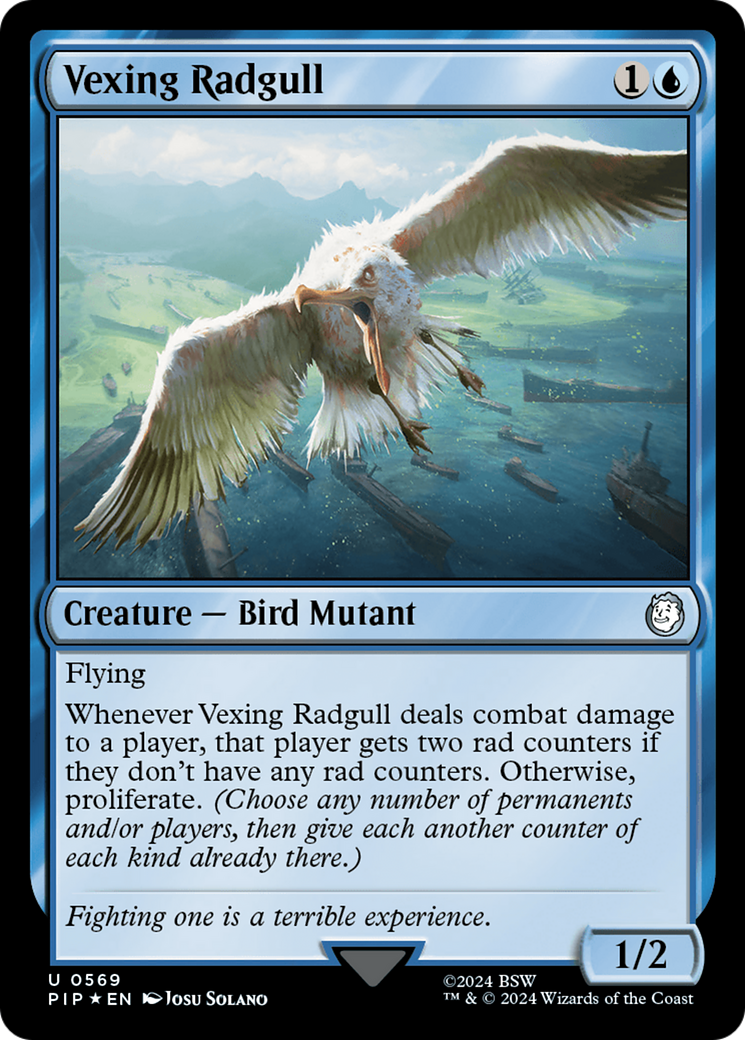 Vexing Radgull (Surge Foil) [Fallout] | Dragon's Lair Comics and Fantasy Houston TX