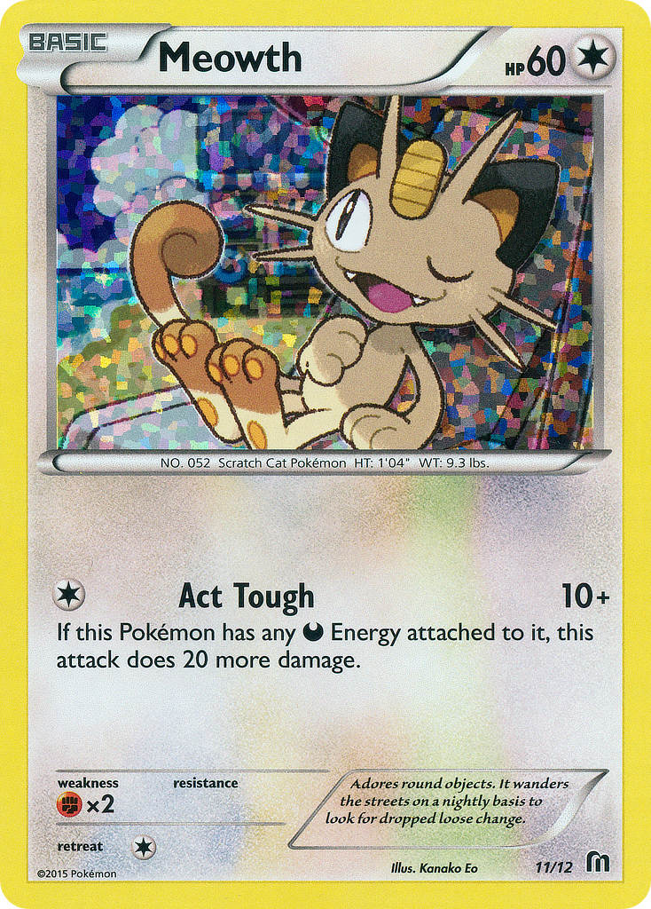 Meowth (11/12) [McDonald's Promos: 2016 Collection] | Dragon's Lair Comics and Fantasy Houston TX