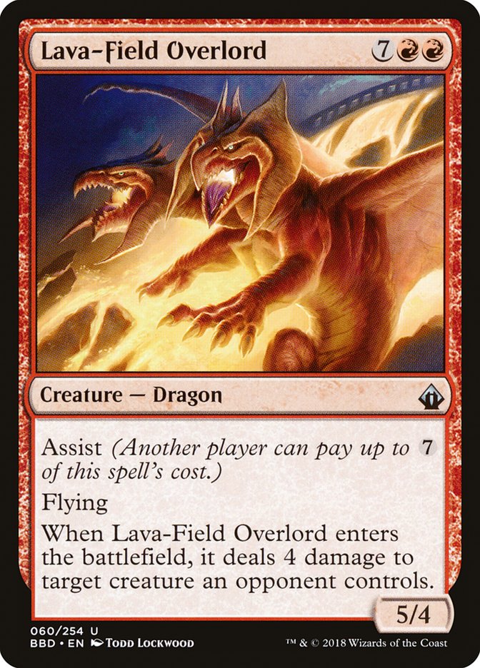 Lava-Field Overlord [Battlebond] | Dragon's Lair Comics and Fantasy Houston TX