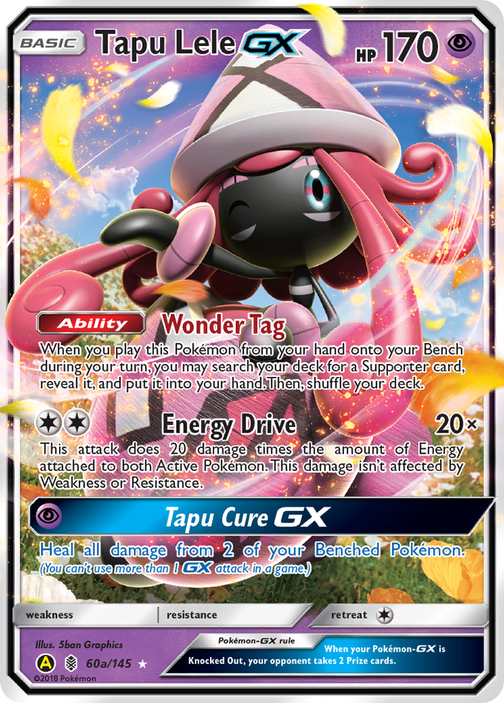 Tapu Lele GX (60a/145) [Alternate Art Promos] | Dragon's Lair Comics and Fantasy Houston TX