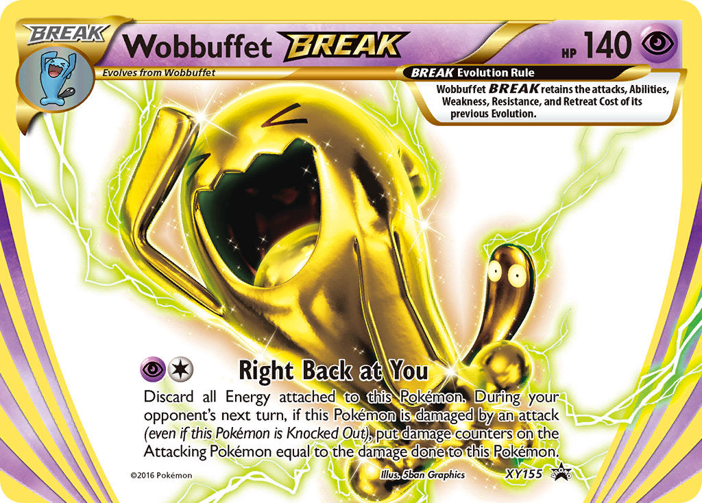 Wobbuffet BREAK (XY155) [XY: Black Star Promos] | Dragon's Lair Comics and Fantasy Houston TX