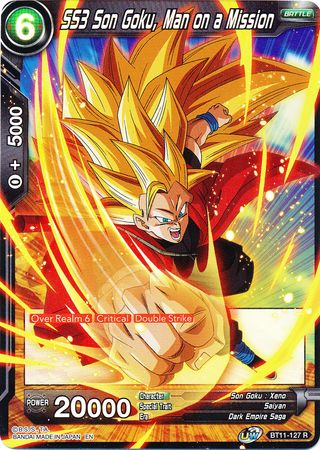 SS3 Son Goku, Man on a Mission (BT11-127) [Vermilion Bloodline 2nd Edition] | Dragon's Lair Comics and Fantasy Houston TX