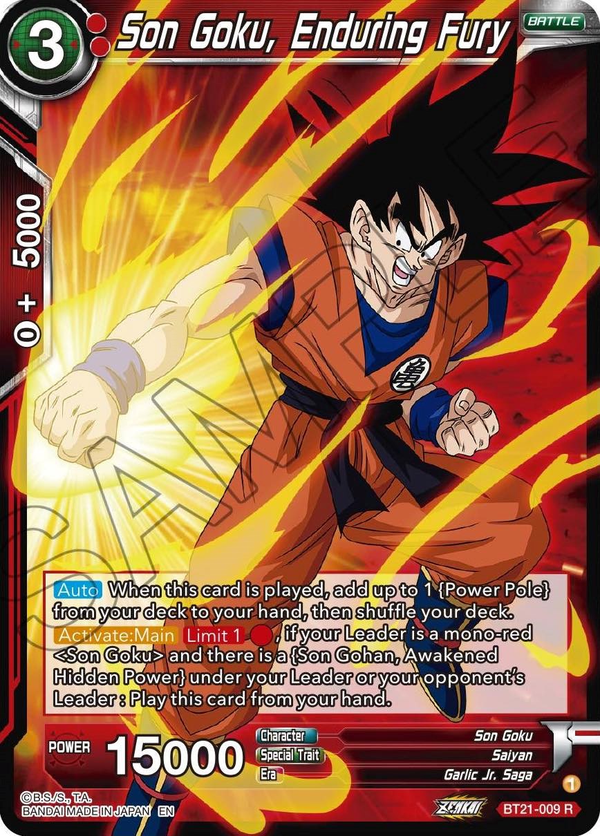 Son Goku, Enduring Fury (BT21-009) [Wild Resurgence] | Dragon's Lair Comics and Fantasy Houston TX