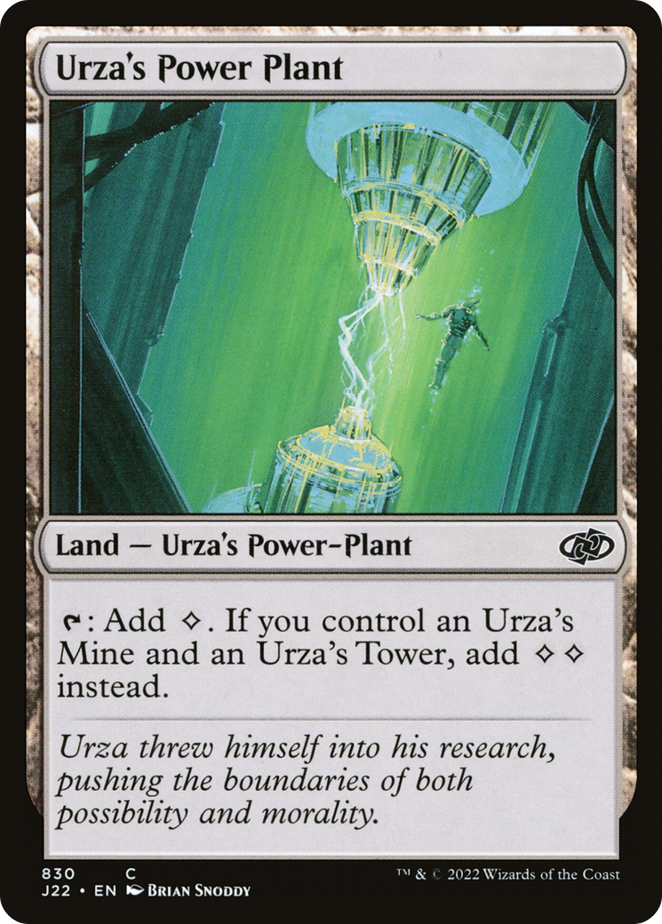 Urza's Power Plant [Jumpstart 2022] | Dragon's Lair Comics and Fantasy Houston TX