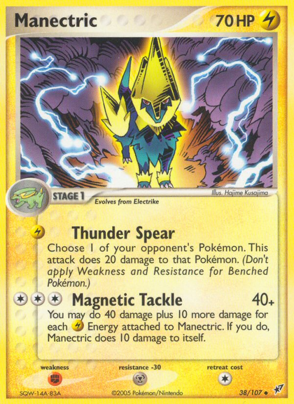 Manectric (38/107) [EX: Deoxys] | Dragon's Lair Comics and Fantasy Houston TX