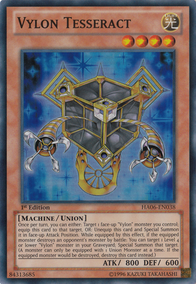 Vylon Tesseract [HA06-EN038] Super Rare | Dragon's Lair Comics and Fantasy Houston TX