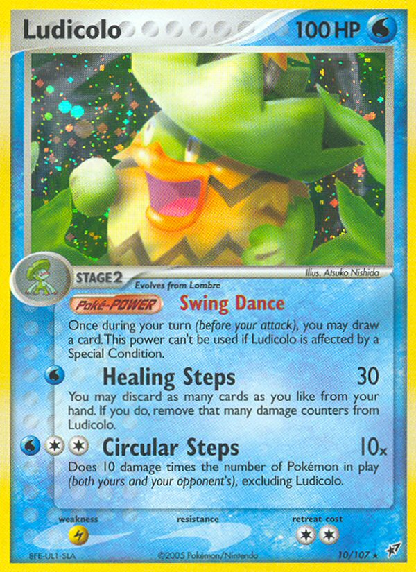 Ludicolo (10/107) [EX: Deoxys] | Dragon's Lair Comics and Fantasy Houston TX