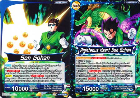 Son Gohan // Righteous Heart Son Gohan (BT5-026) [Miraculous Revival] | Dragon's Lair Comics and Fantasy Houston TX