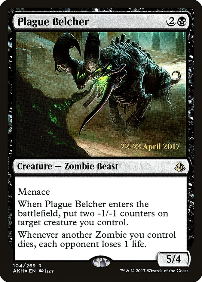 Plague Belcher [Amonkhet Prerelease Promos] | Dragon's Lair Comics and Fantasy Houston TX