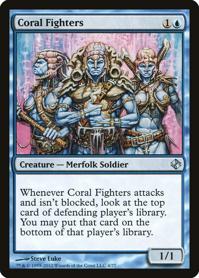 Coral Fighters [Duel Decks: Venser vs. Koth] | Dragon's Lair Comics and Fantasy Houston TX