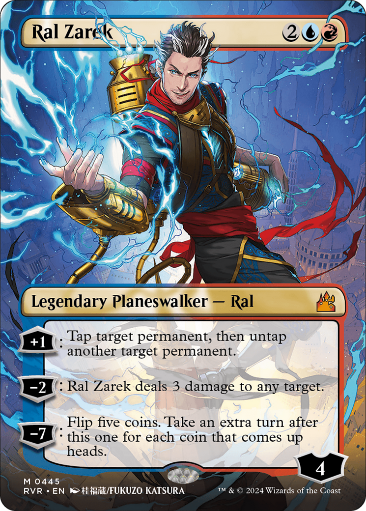 Ral Zarek (Anime Borderless) [Ravnica Remastered] | Dragon's Lair Comics and Fantasy Houston TX