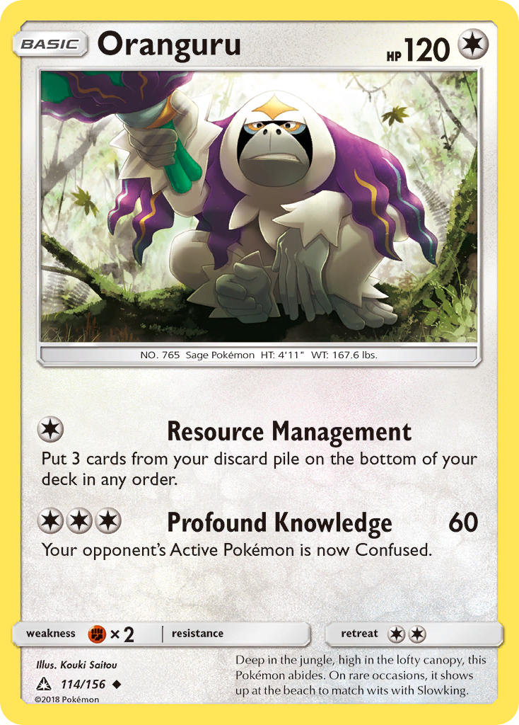 Oranguru (114/156) [Sun & Moon: Ultra Prism] | Dragon's Lair Comics and Fantasy Houston TX