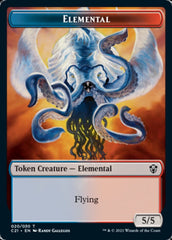 Elemental (020) // Copy Double-Sided Token [Commander 2021 Tokens] | Dragon's Lair Comics and Fantasy Houston TX