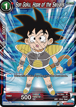 Son Goku, Hope of the Saiyans (Common) (BT13-019) [Supreme Rivalry] | Dragon's Lair Comics and Fantasy Houston TX